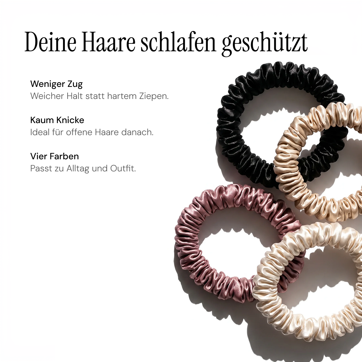 Doyoo SkinnySilk Scrunchies