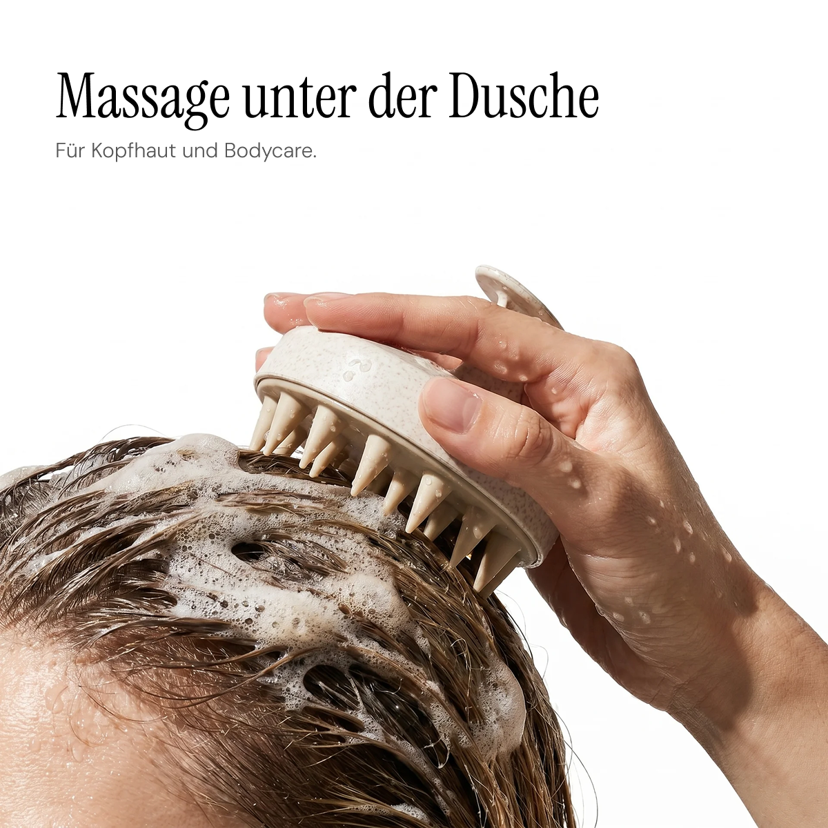 Doyoo Scalp & Body – Massagebürste für Kopfhaut & Beine