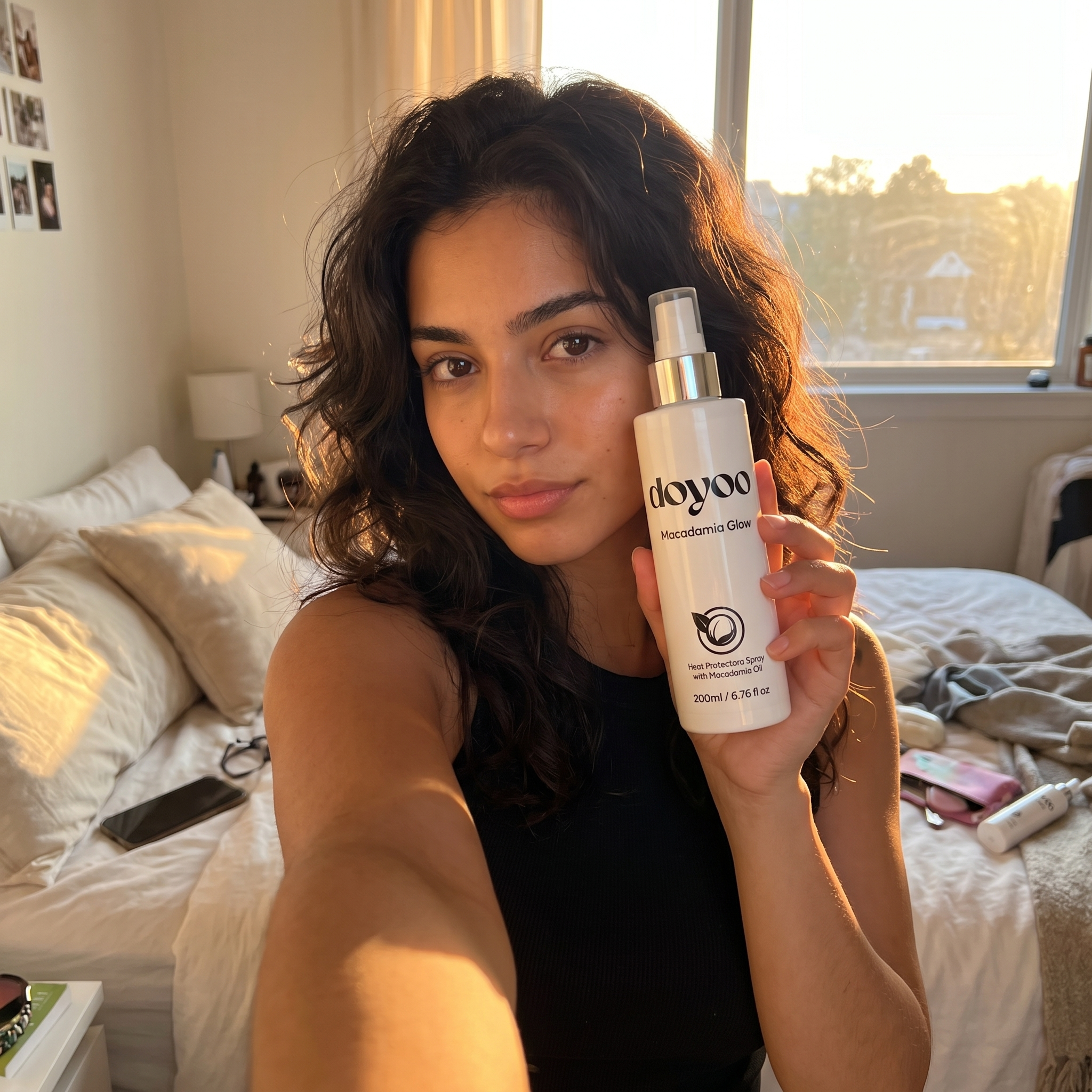 Hitzespray Macadamia Glow - Original Doyoo™ Premium